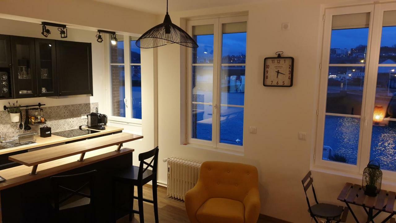Le Charmant Studio Maupassant Fécamp Buitenkant foto